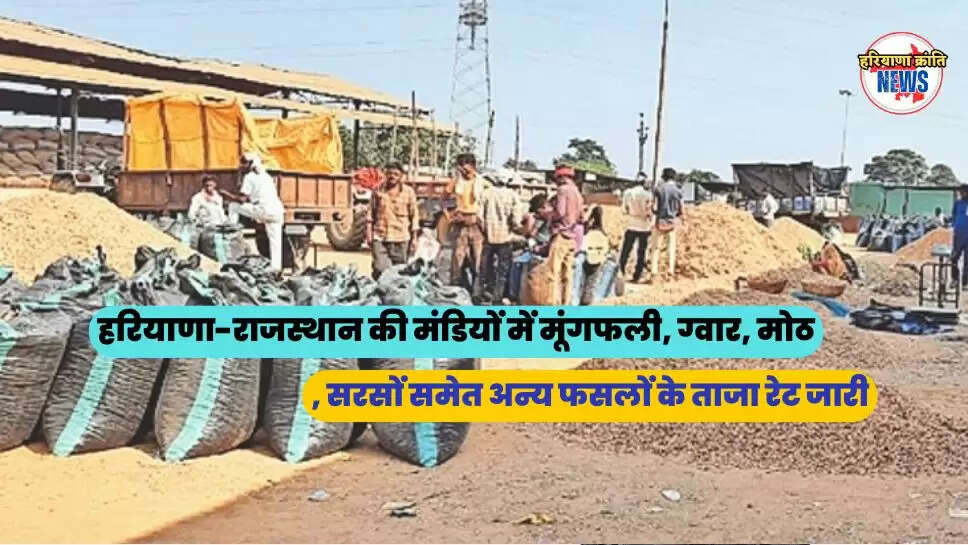 , सरसों समेत अन्य फसलों के ताजा रेट जारी